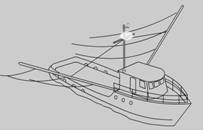 Picture of an anchor light