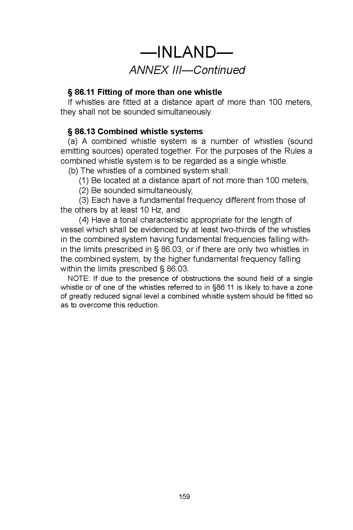 Image of applicable regulation