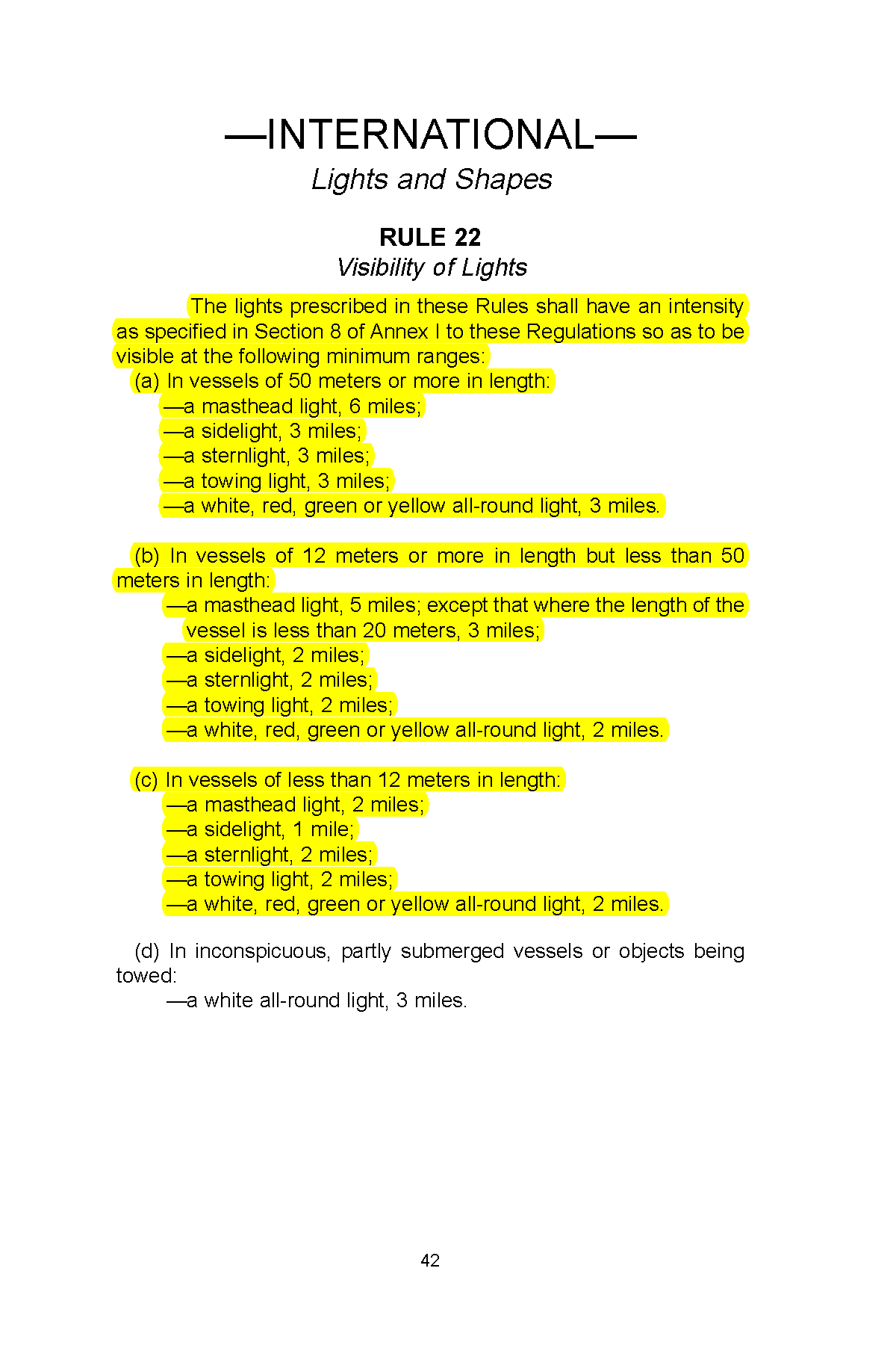 Image of applicable regulation