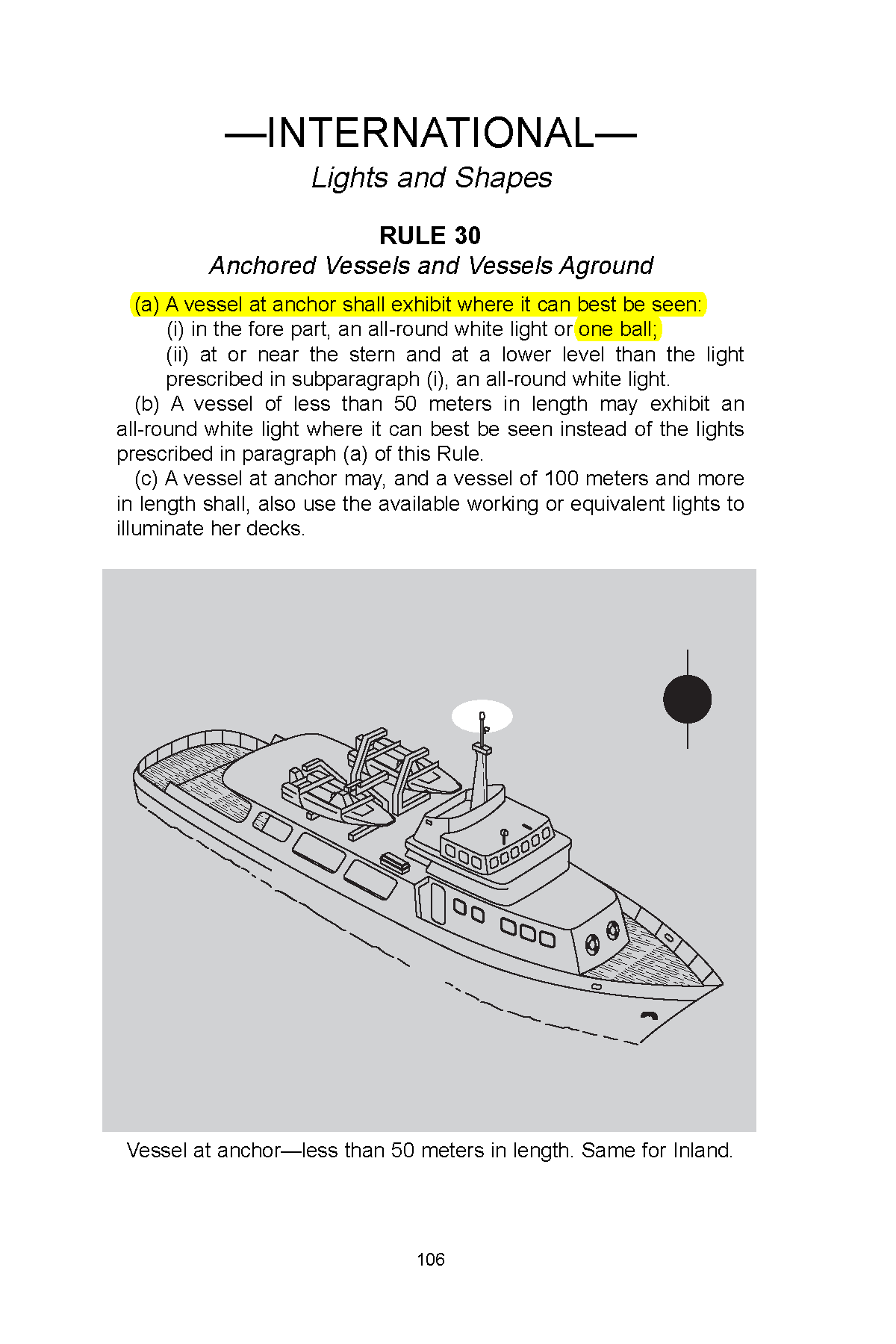 Image of applicable regulation