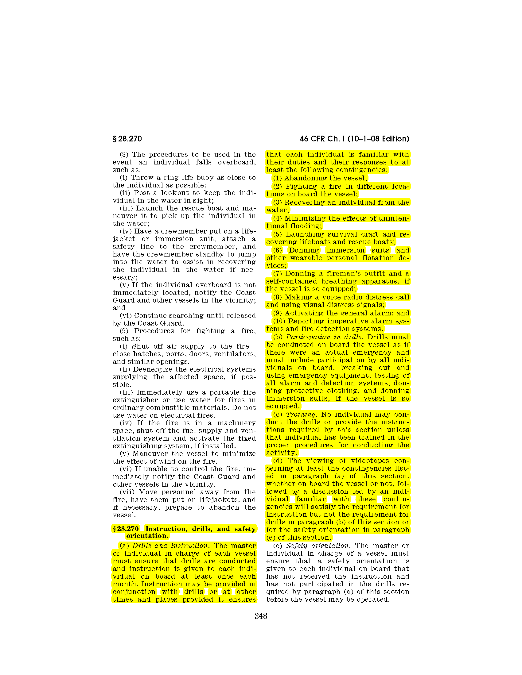 Image of applicable regulation