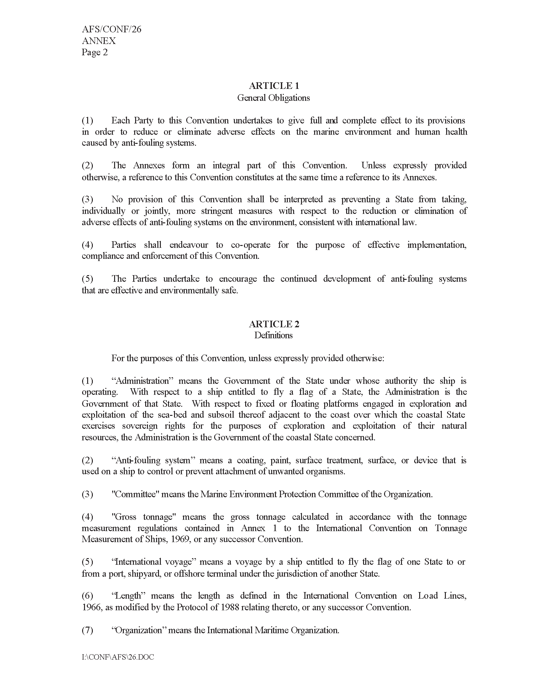 Image of applicable regulation