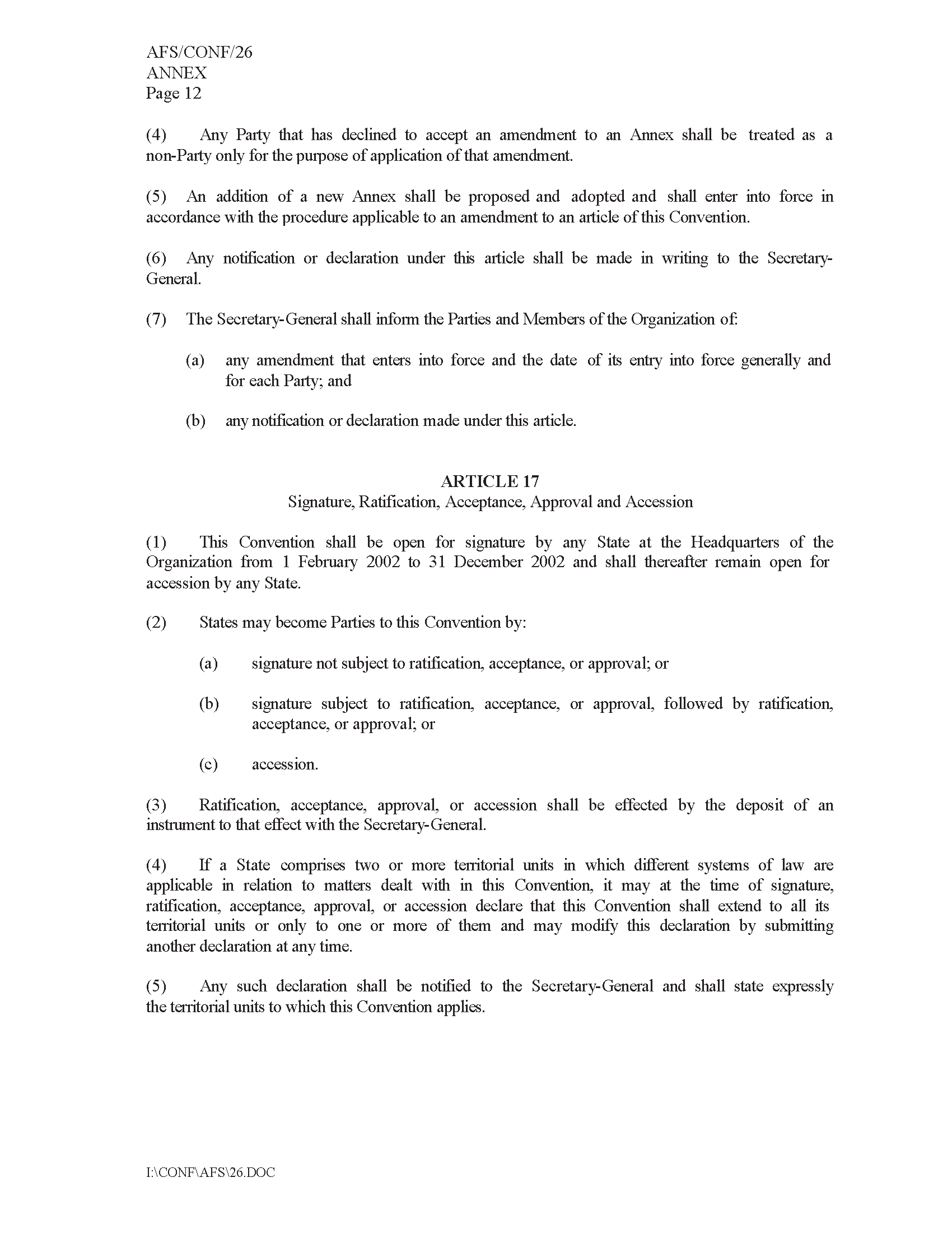 Image of applicable regulation