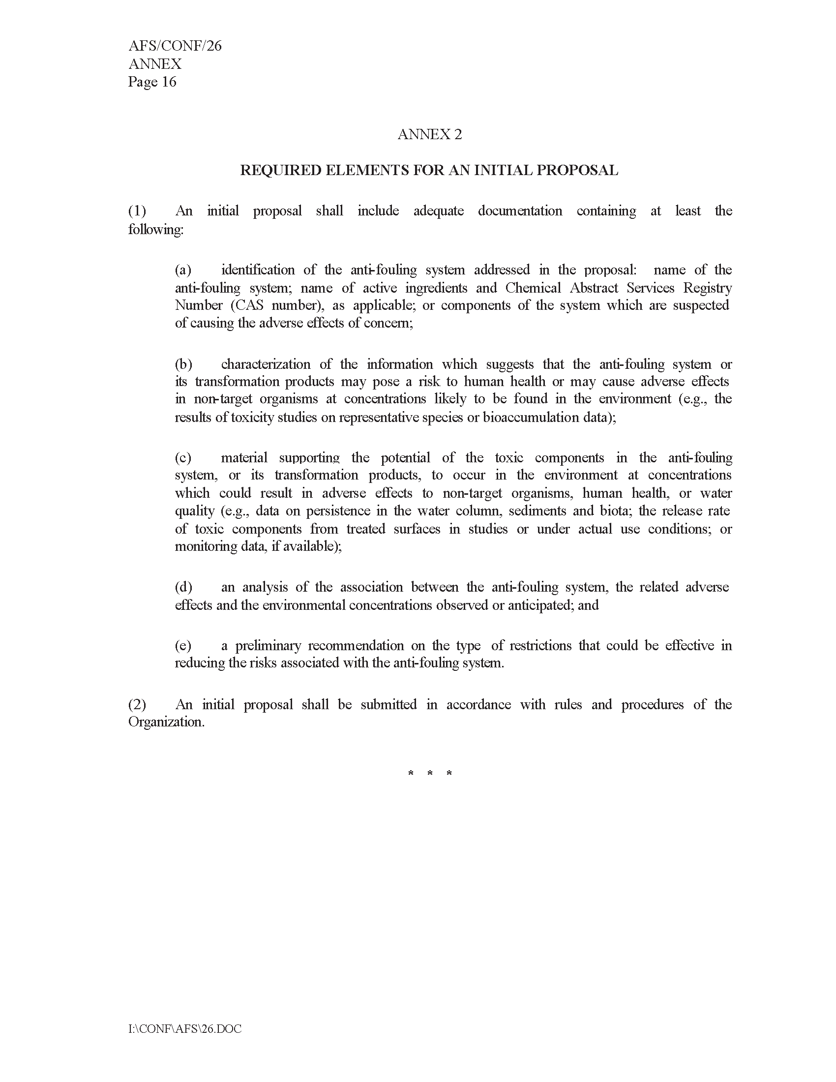 Image of applicable regulation