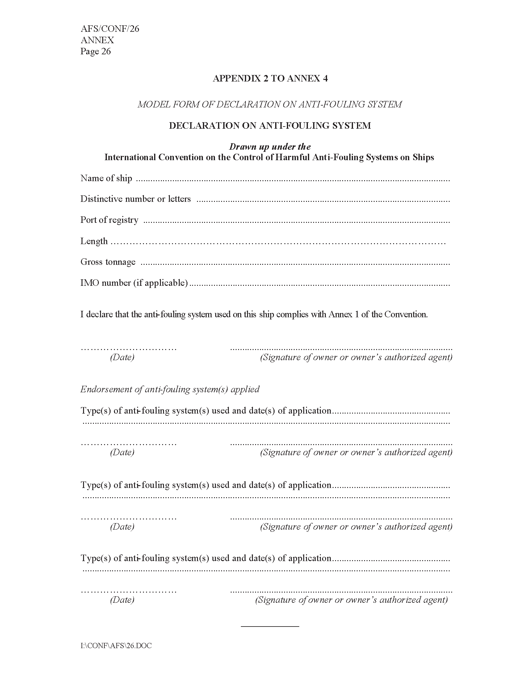 Image of applicable regulation