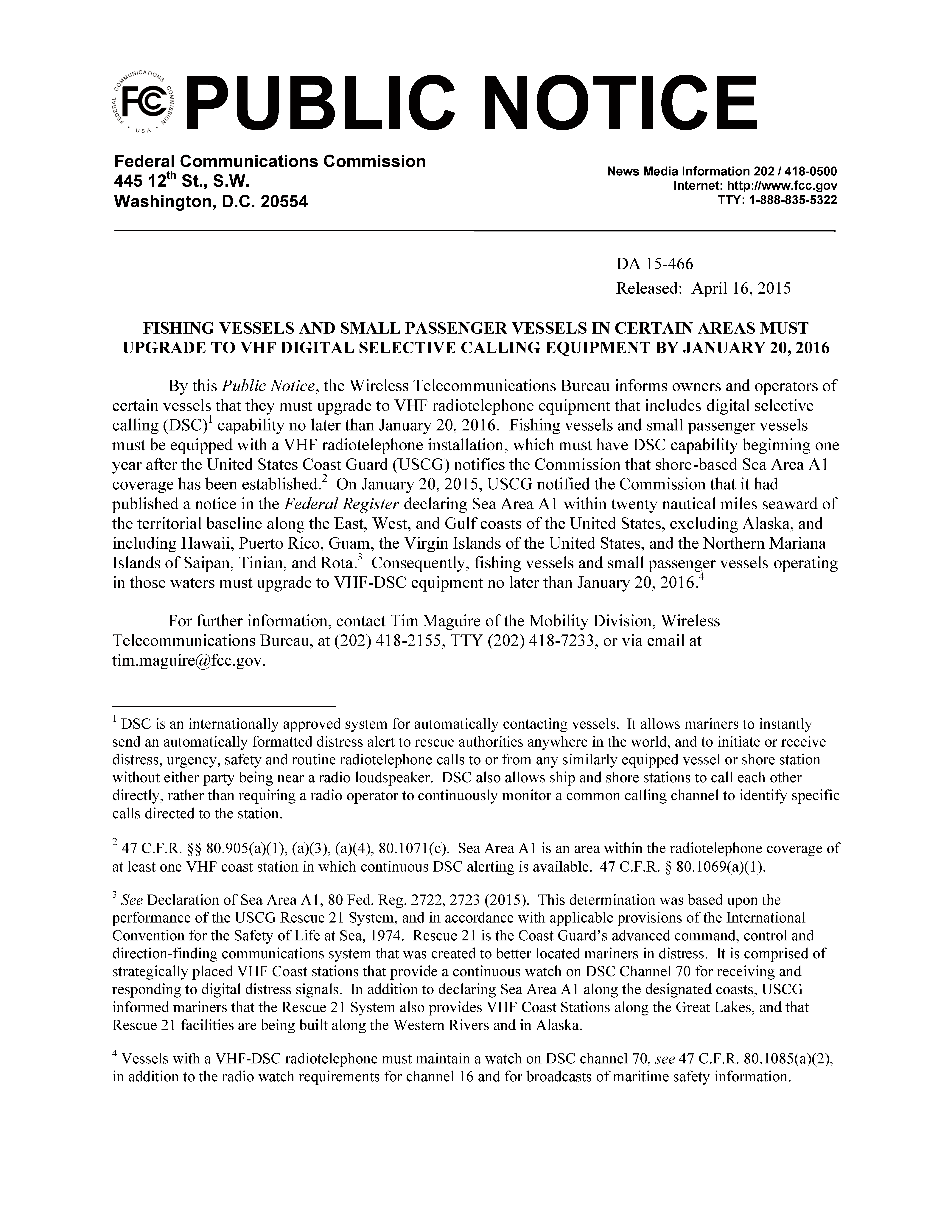 Image of applicable regulation