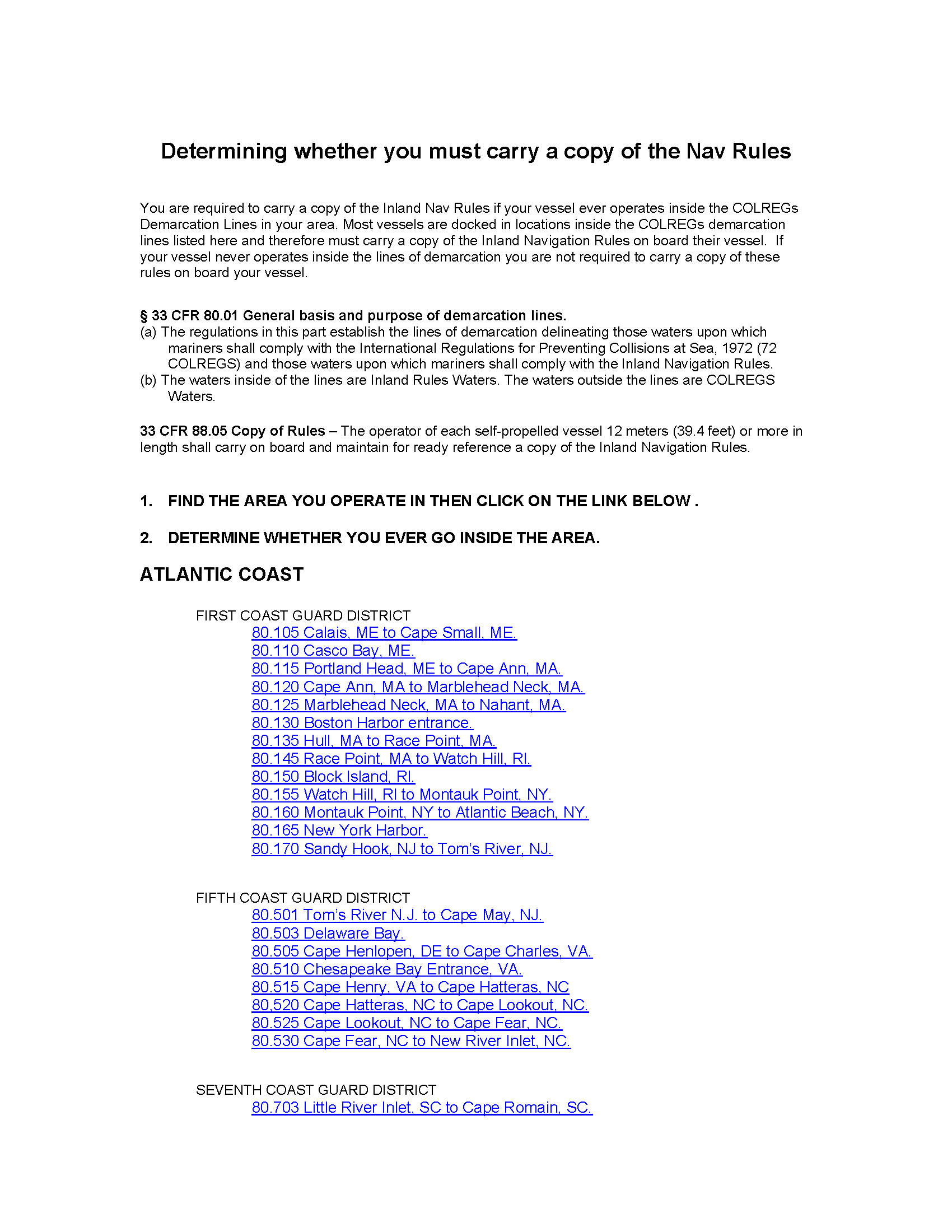 Image of applicable regulation