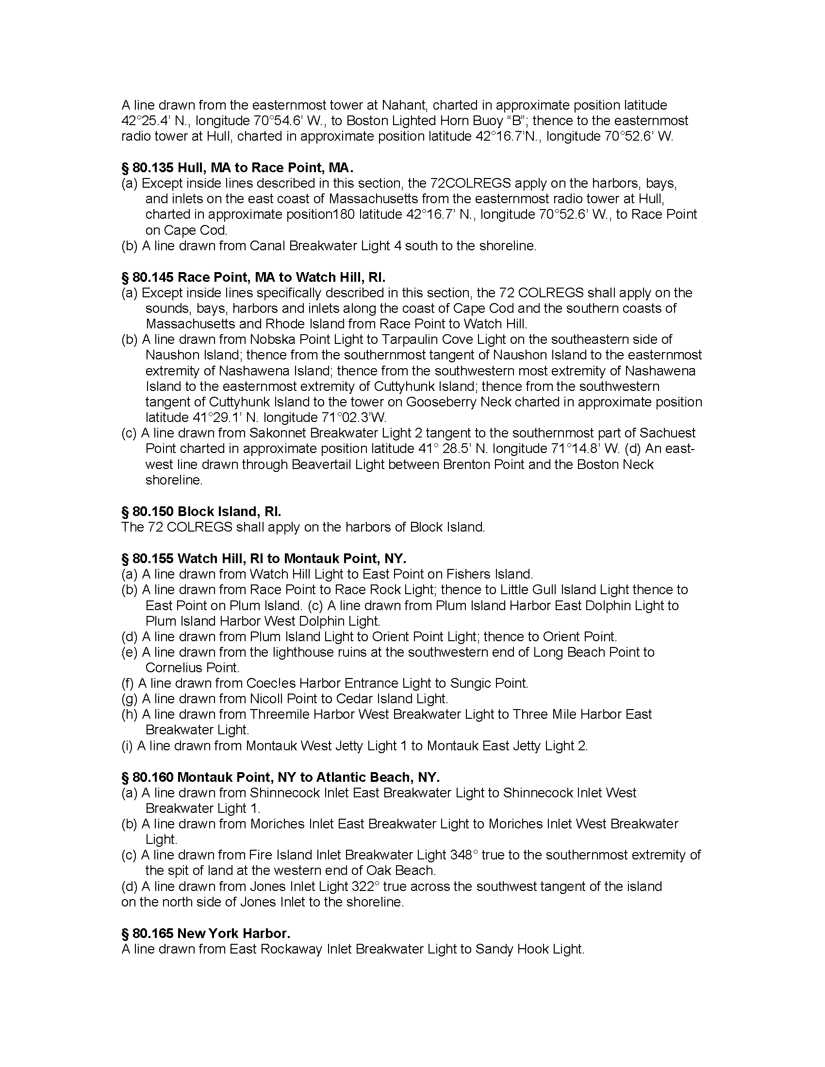 Image of applicable regulation