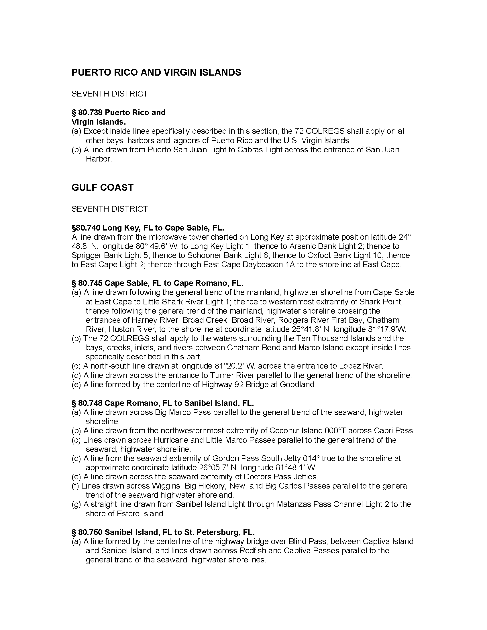 Image of applicable regulation