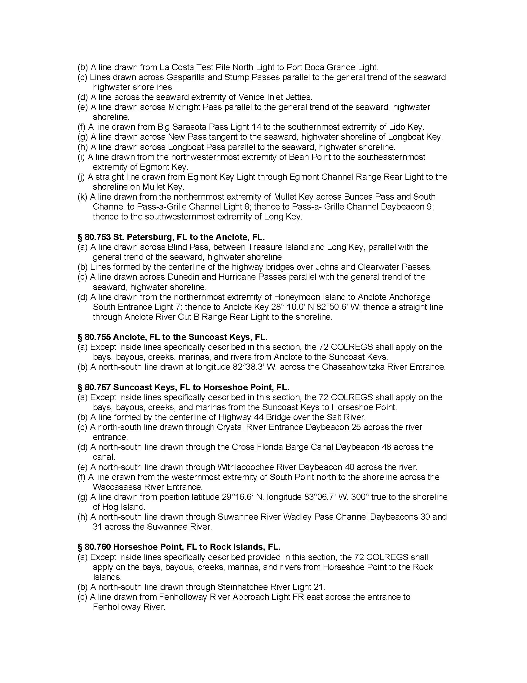 Image of applicable regulation