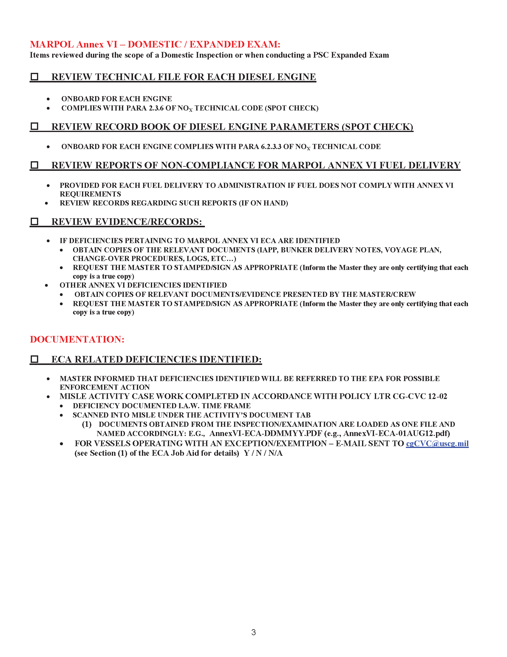 Image of applicable regulation