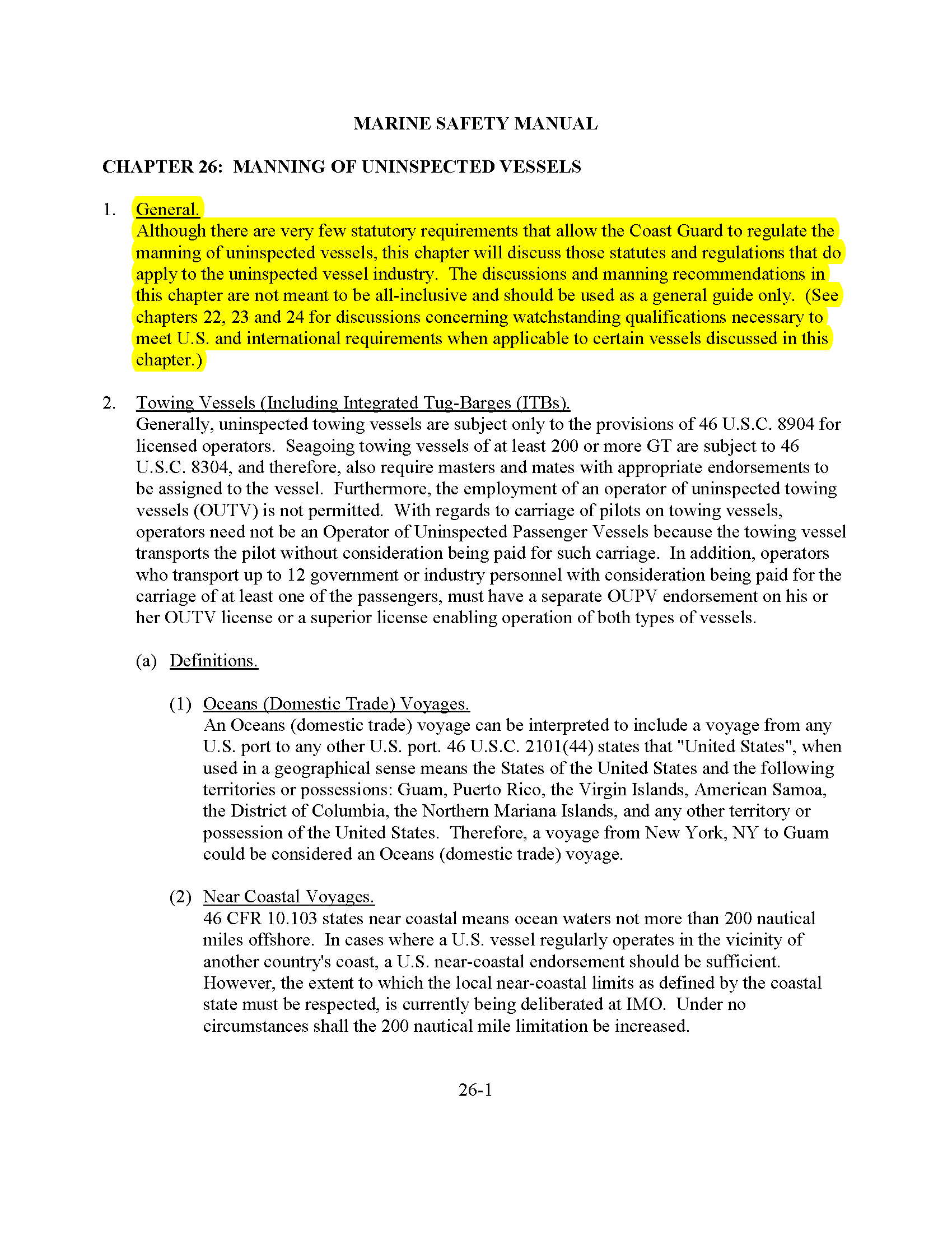 Image of applicable regulation