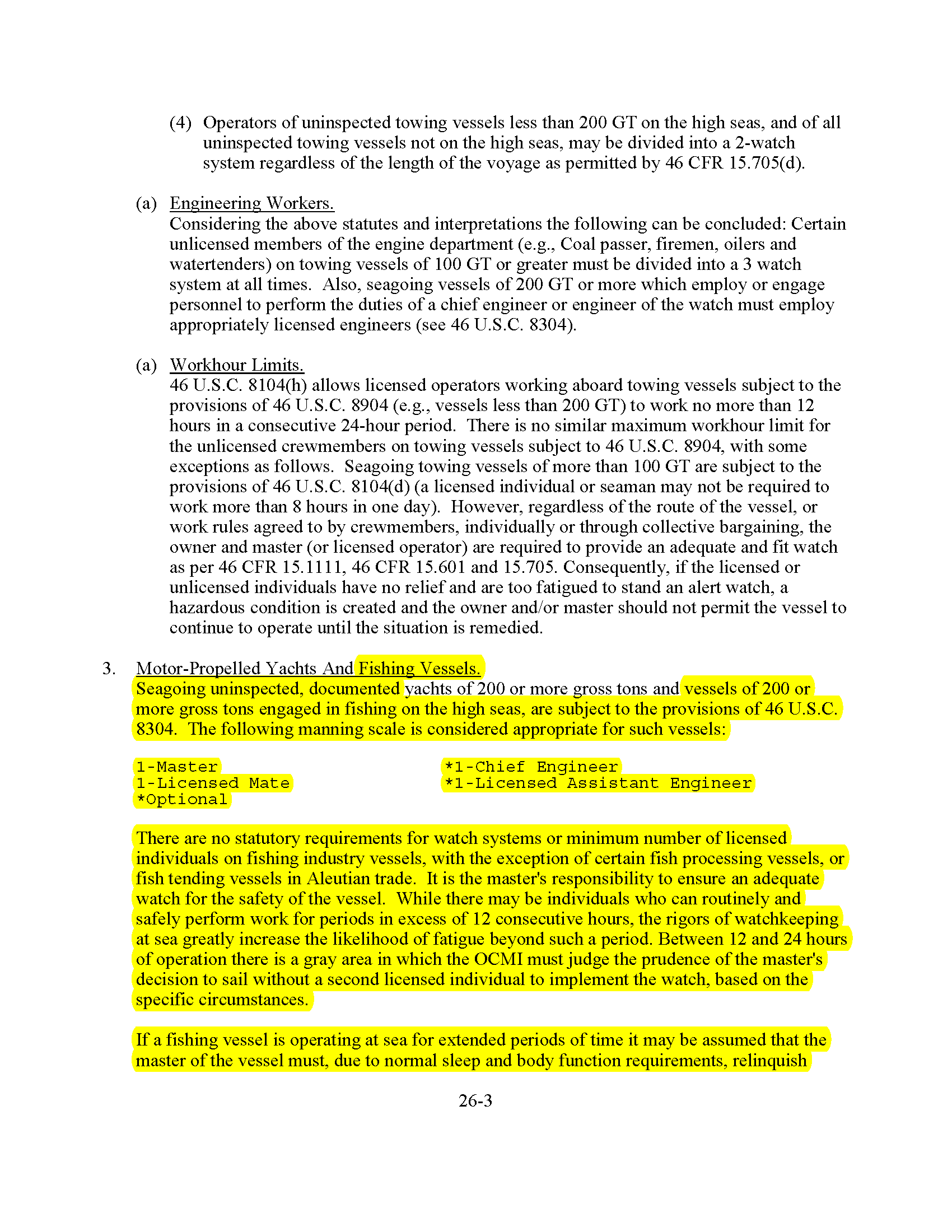 Image of applicable regulation