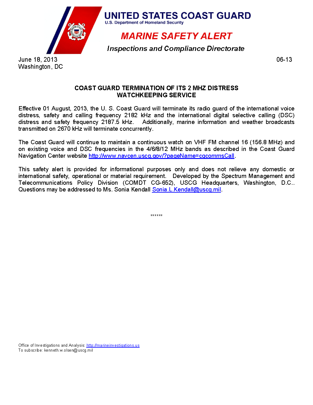 Image of applicable regulation