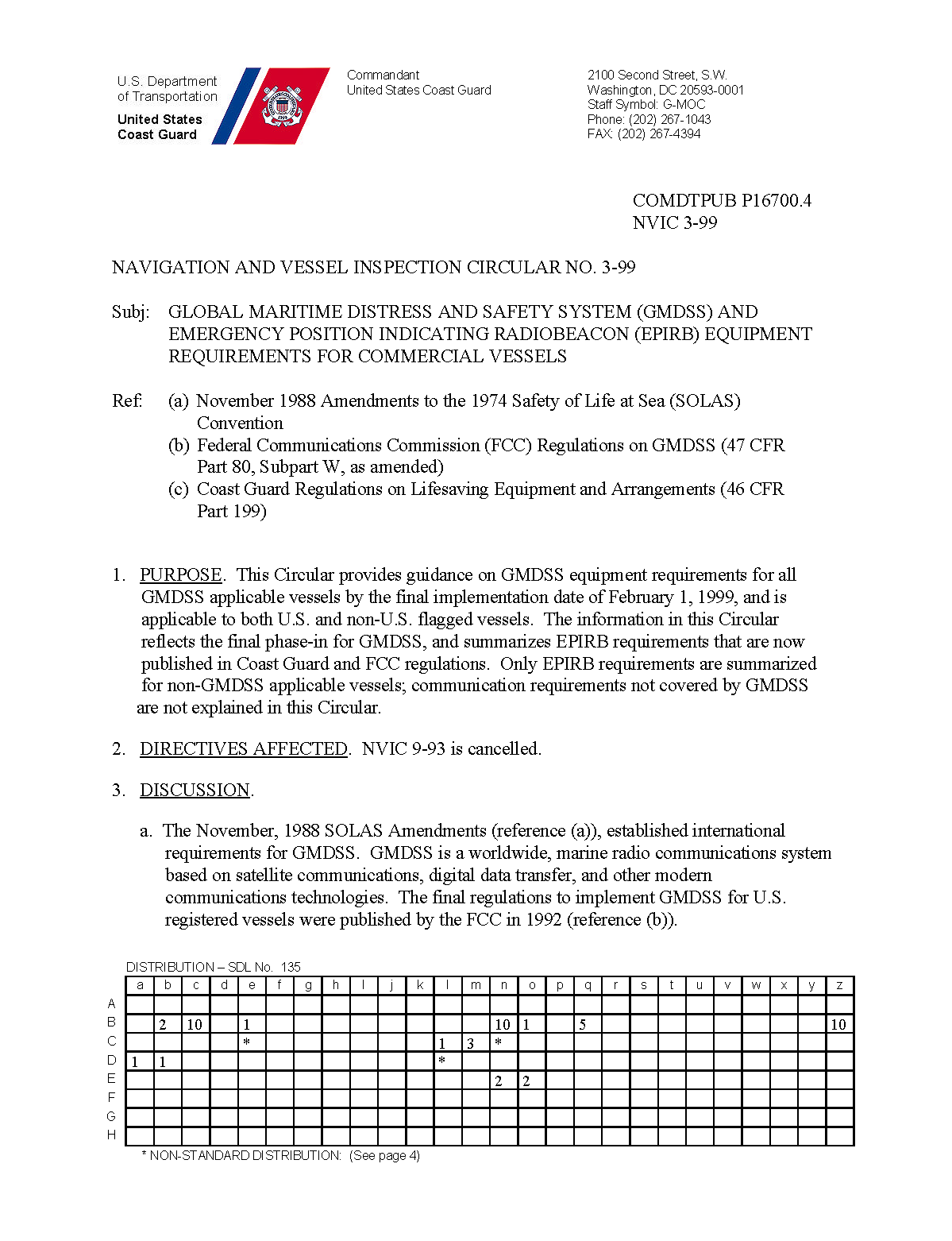 Image of applicable regulation