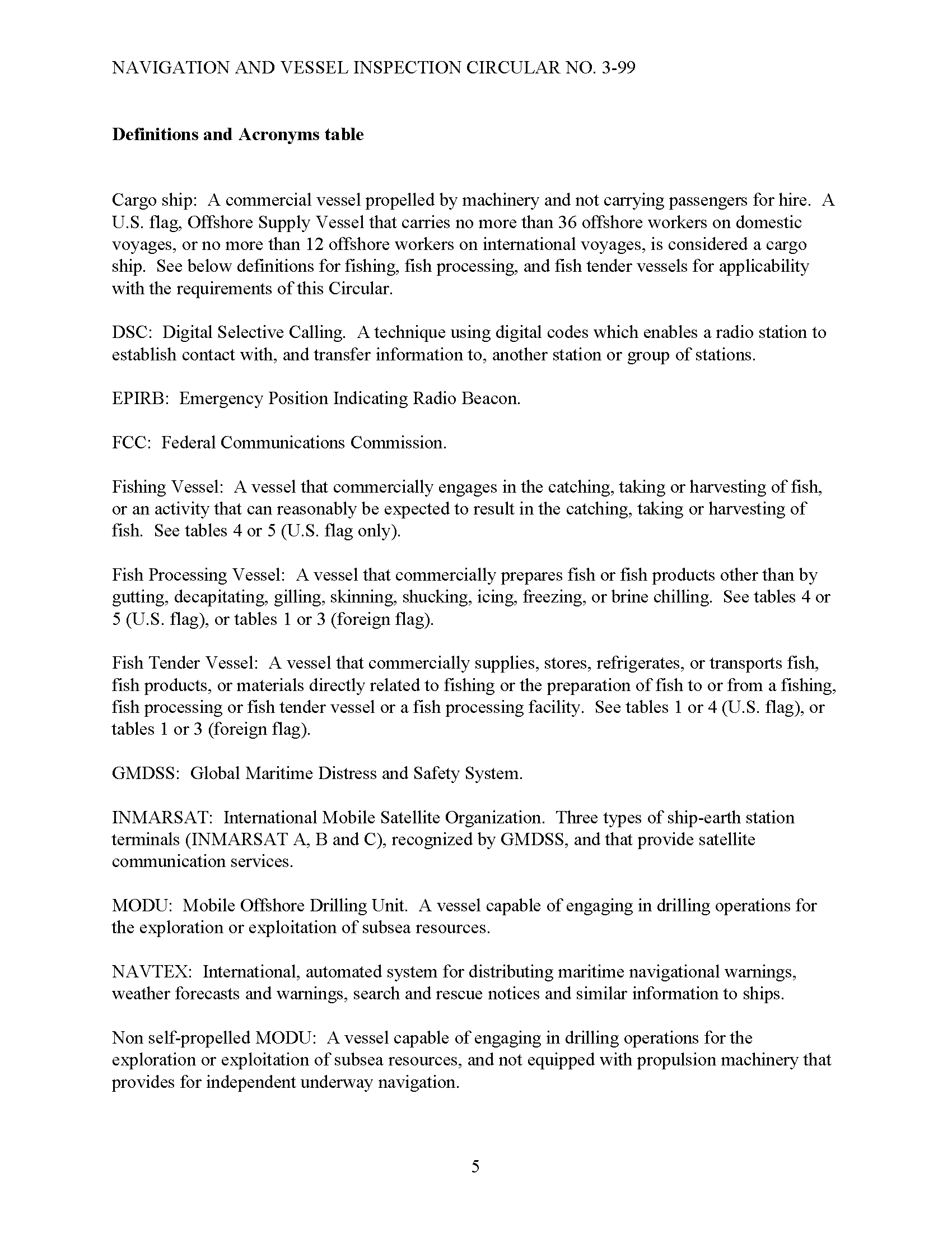 Image of applicable regulation