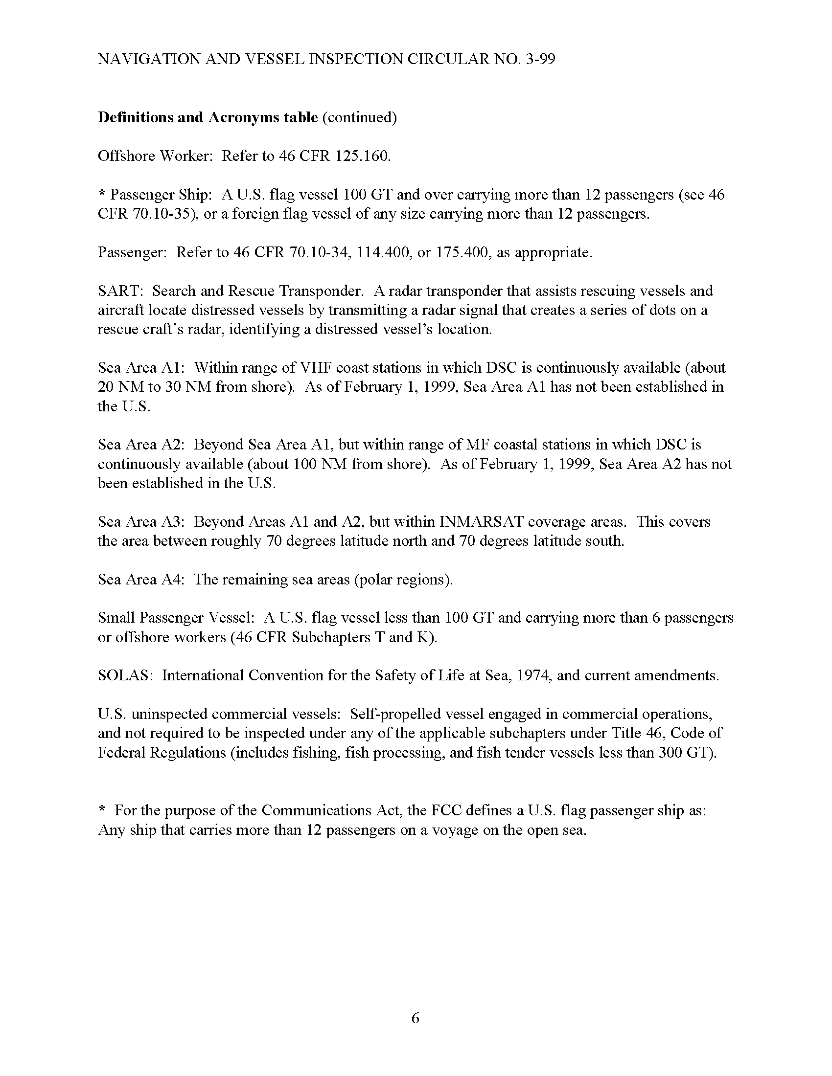 Image of applicable regulation