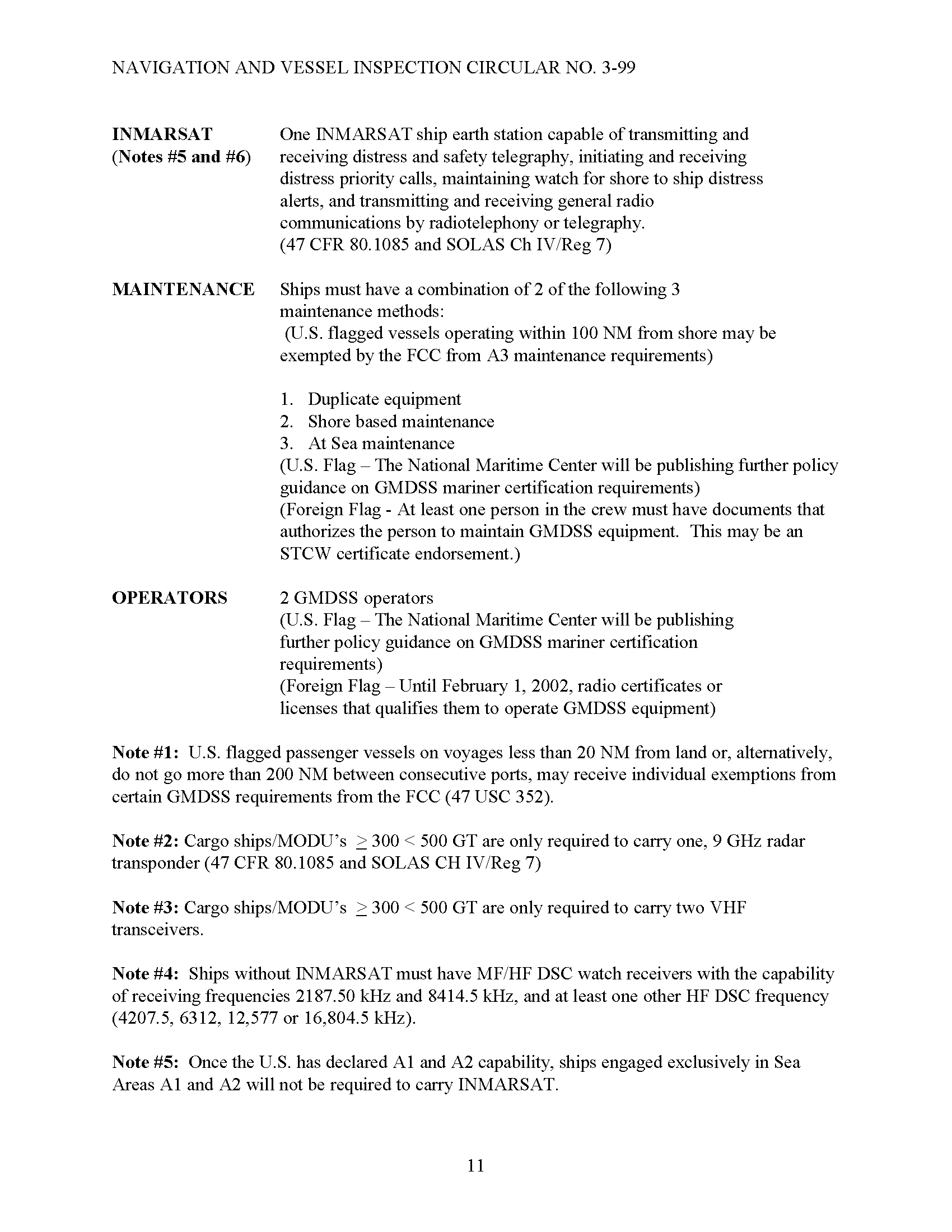 Image of applicable regulation