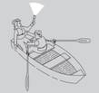 Oar powered vessels may elect to operate with an electric flashlight or lantern.